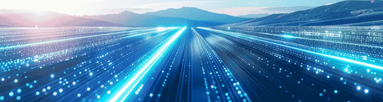 Futuristic network background