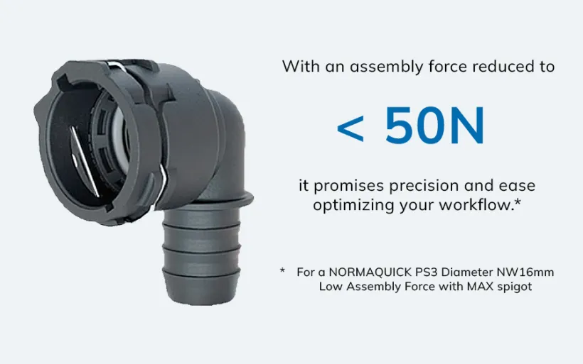 PS3 QuickConnectors with tehcnical specifications